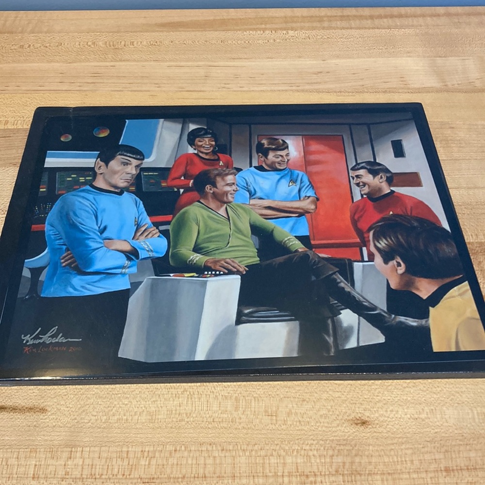 SIGNED Fine Art Print/Poster of “Comic Relief” Star Trek